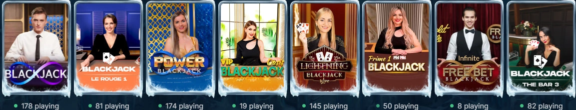 winwinter casino blackjack